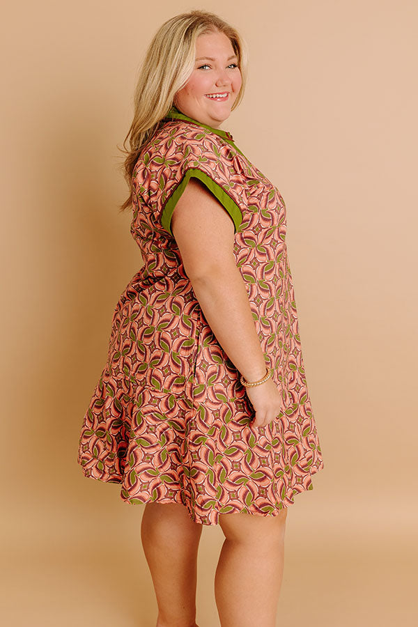 Cider Dreams Mini Dress Curves Image 4