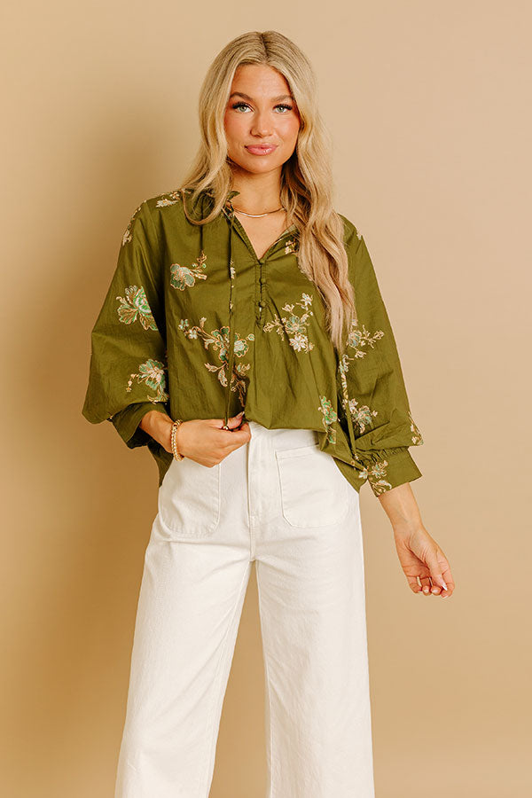 Pretty As A Peony Floral Top Image 3