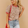 Spotted And Chic Knit Top Image 1
