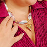 Palm Scarf Necklace Image 1