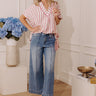 The Carmen High Waist Wide Leg Jean in Medium Wash Image - 1
