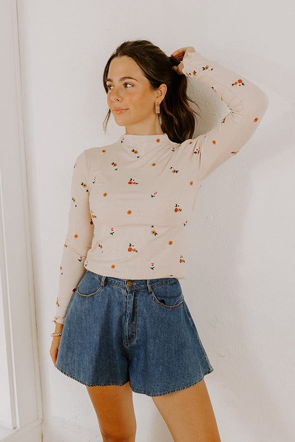 Meadow Melody Embroidered Top Image 1