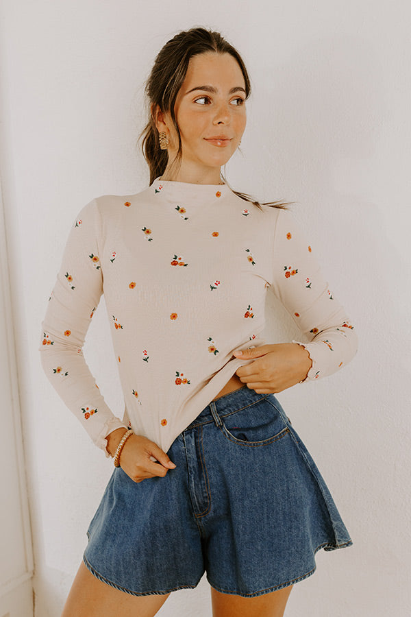Meadow Melody Embroidered Top Image 2