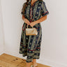 Rosewood Fields Floral Midi Dress in Navy Image 1