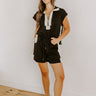 Metro Chic High Waist Shorts Image 1