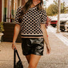 First Class Cutie Knit Sweater Top Image 1