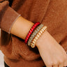 Large Spiral Hair Tie Set in Wild Side Image 1