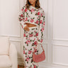 Rose Garden Stroll High Waist Knit Midi Skirt Image 1
