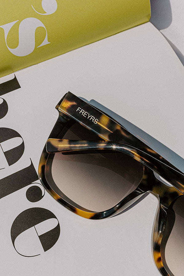 Freyrs Amber Cat Eye Sunglasses Image 3