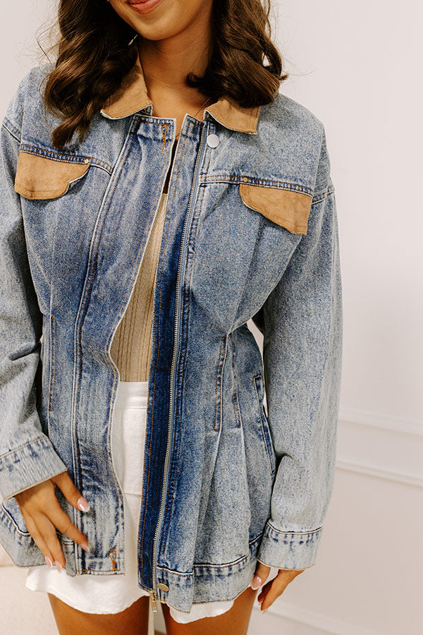Manhattan Chill Denim Jacket Image 3