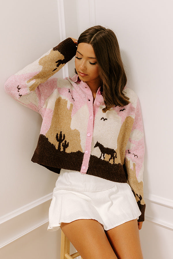 Giddy Up Buttercup Knit Cardigan Image 1