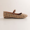 Tea Time Plaid Flats Image - 1