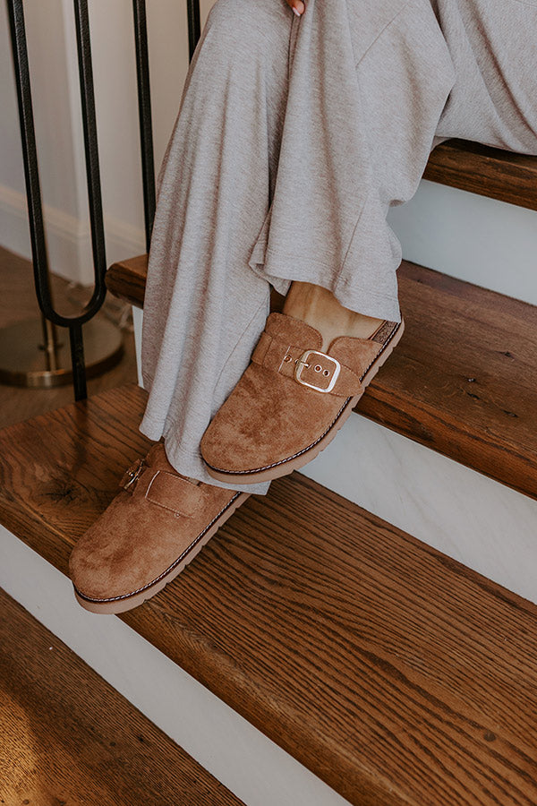 Day Dream Faux Suede Clogs Image 2