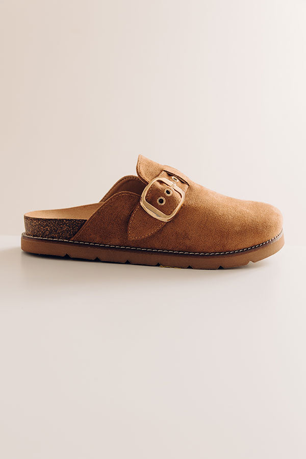 Day Dream Faux Suede Clogs Image - 2
