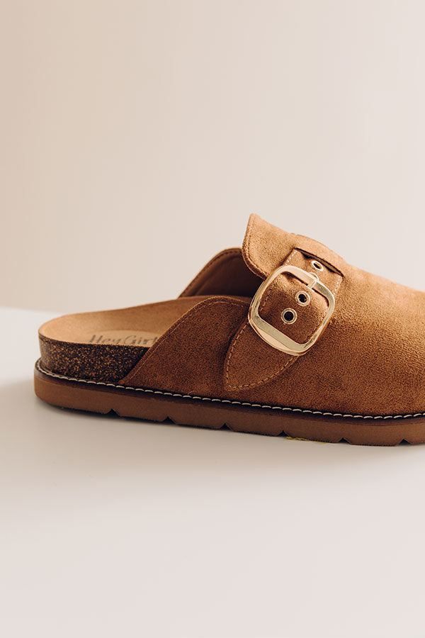 Day Dream Faux Suede Clogs Image - 4