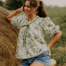 Charming Embrace Floral Top Image - 1