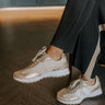 No Prob Metallic Sneaker Image 1