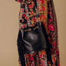 Chic Moment Faux Leather Fringe Purse in Black Image - 1