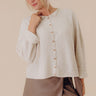 Cozy Mornings Knit Cardigan in Oatmeal Image - 1