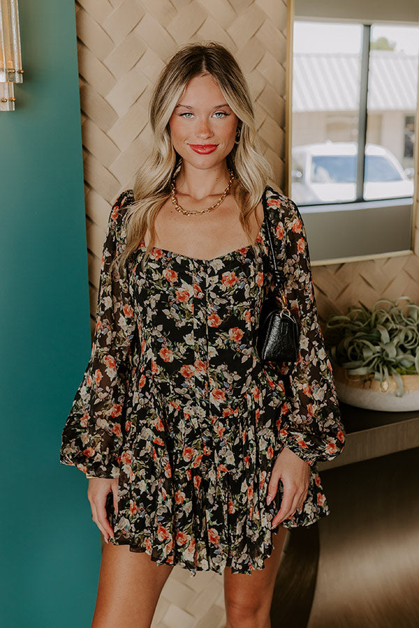 Romantic Notion Floral Romper Image 5