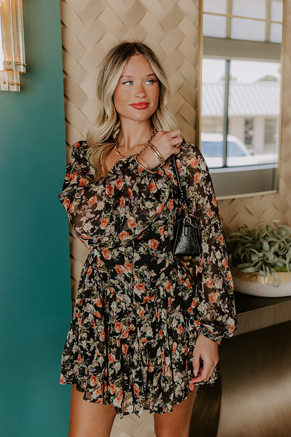 Romantic Notion Floral Romper Image 3