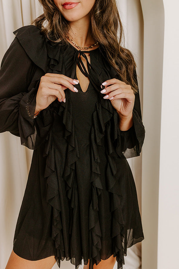 Flirty Frills Ruffle Romper Dress Image 3