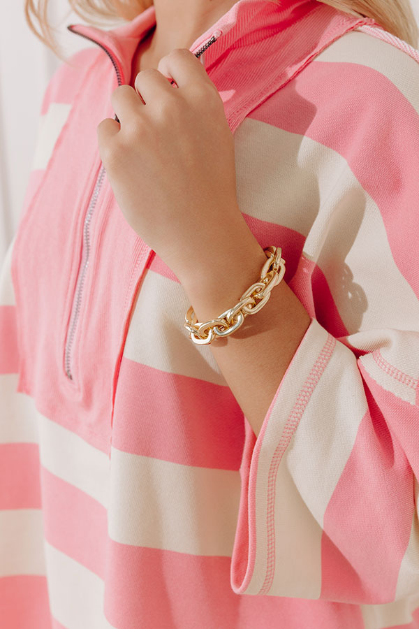 Stay Connected Link Bracelet Image - 2