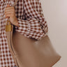 The Matty Faux Leather Tote in Taupe Image - 1