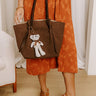 The Lorenza Faux Nubuck Tote Image 1