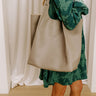 The Maeve Faux Leather Tote Image 1