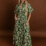 Floral Estate Button Down Midi Dress Image 1