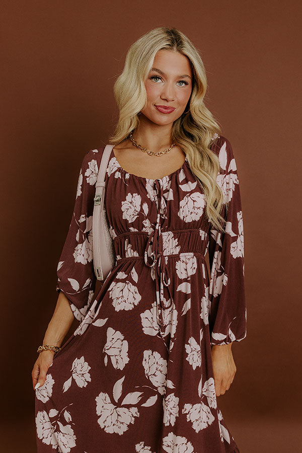 Savannah Weekend Floral Midi Dress Image 2