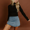 City Sleek Pearl Embellished Sweater Top Image 1