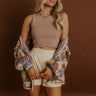 Forever Stylish Knit Crop Top in Iced Mocha Image 2