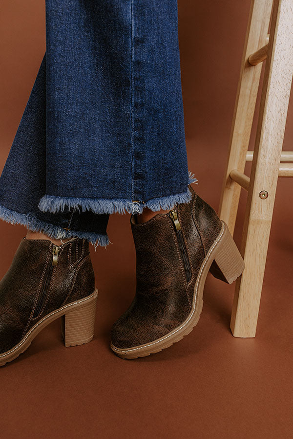 Rocky Top Faux Leather Bootie Image 3