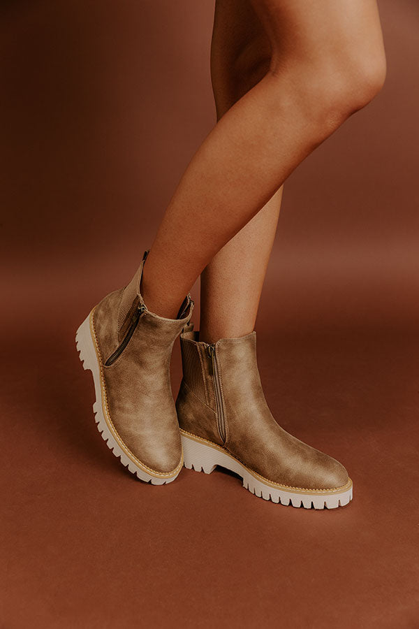 Take A Hike Faux Leather Boot Image 1