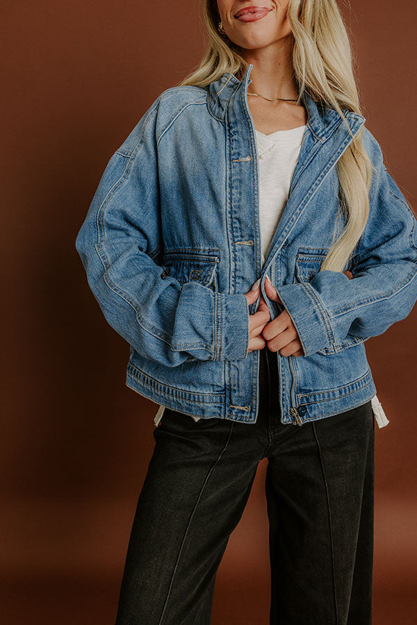 RISEN Millie Denim Jacket Image - 5