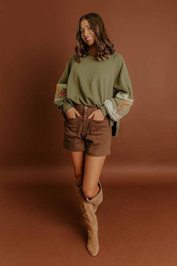 Harvest Moon Embroidered Sweatshirt Image 3