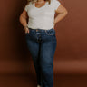 RISEN Brooklyn High Waist Ankle Straight Leg Jean Curves Image 1