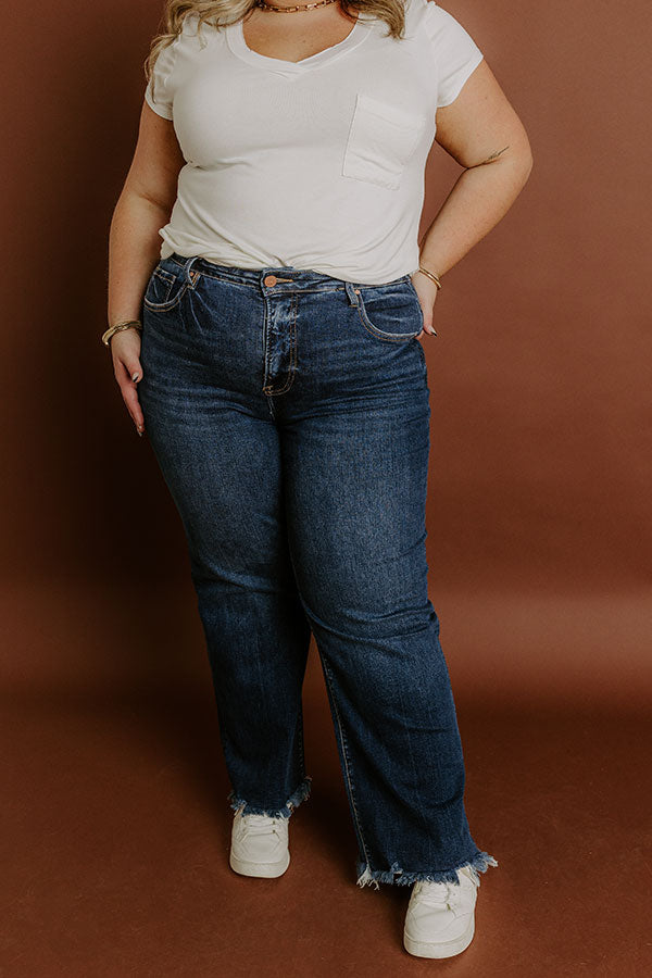 RISEN Brooklyn High Waist Ankle Straight Leg Jean Curves Image 3
