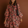 Rose Galore Floral Mini Dress Image - 1
