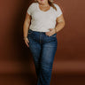 RISEN Ava High Waist Straight Leg Jean Curves Image 1