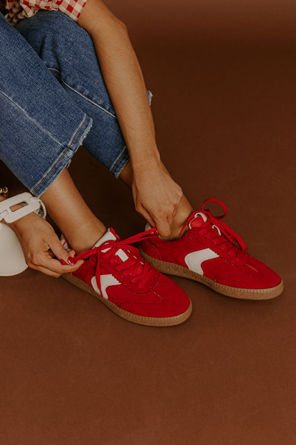 Spoiler Alert Faux Suede Sneaker Image 3
