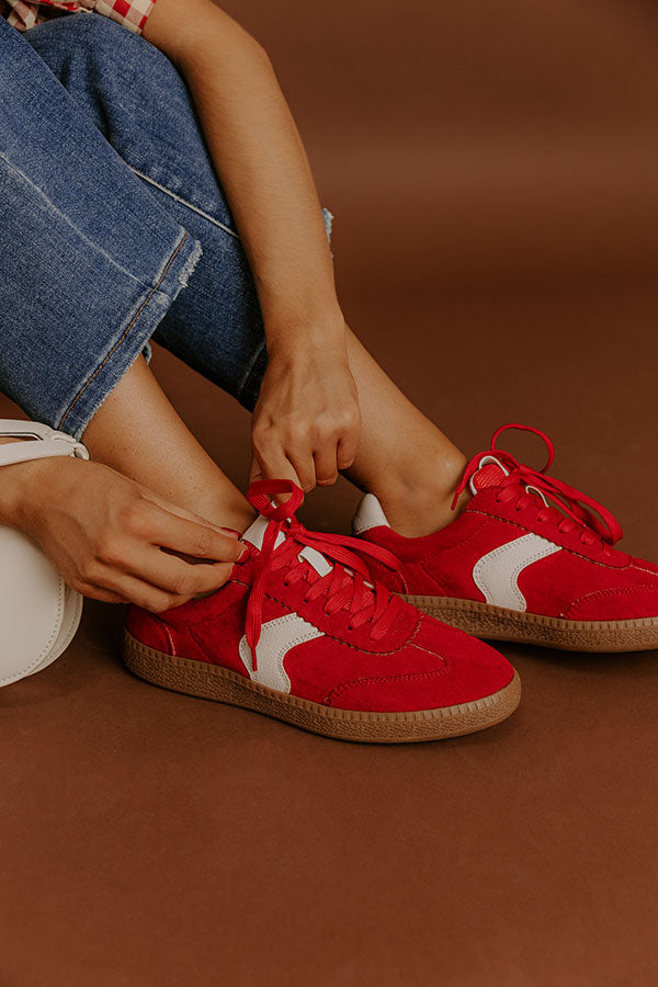 Spoiler Alert Faux Suede Sneaker Image 2