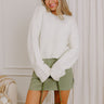 Chic And Cozy Knit Sweater in Ivory Image 1