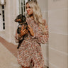 Blooming Personality Floral Mesh Romper Image 1