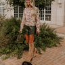 Chic Statement High Waist Faux Leather Shorts in Deep Forest Image 1