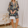 Boho Feels Floral Mini Dress Image 1