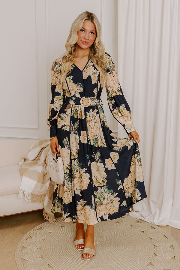 Sonoma Views Floral Midi Dress Image 3