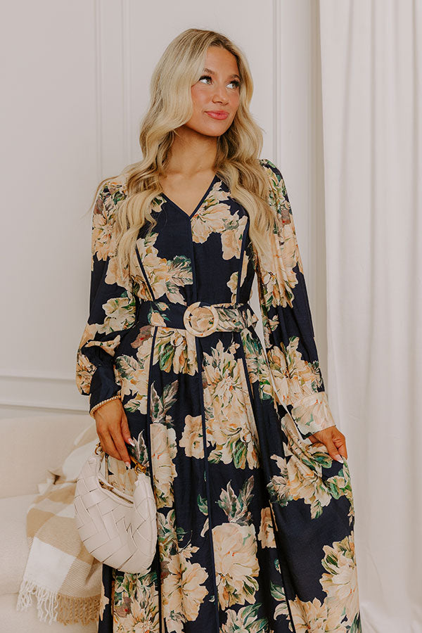 Sonoma Views Floral Midi Dress Image 2